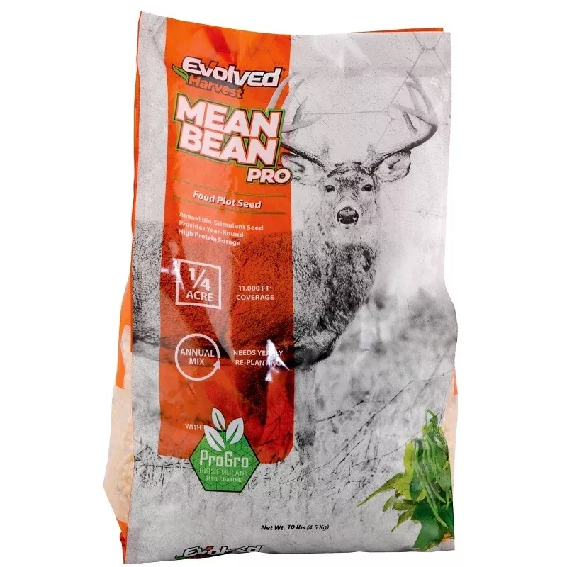 Evolved Mean Bean Pro Series EVO81002 Food Plot Seed, 10 lb