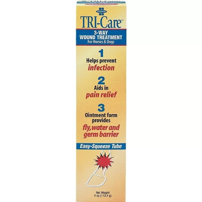 Farnam TRI-Care 100502415 Wound Treatment, 4 oz Tube