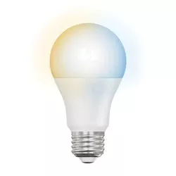 Feit Electric OM60/CCT/CA/AG Smart Wi-Fi Light Bulb, 8.8 W, Wi-Fi Connectivity: Yes, App Control, E26 Medium Lamp Base
