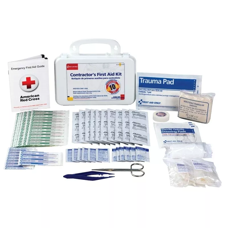 First Aid Only 9300-10P First Aid Kit, 95-Piece