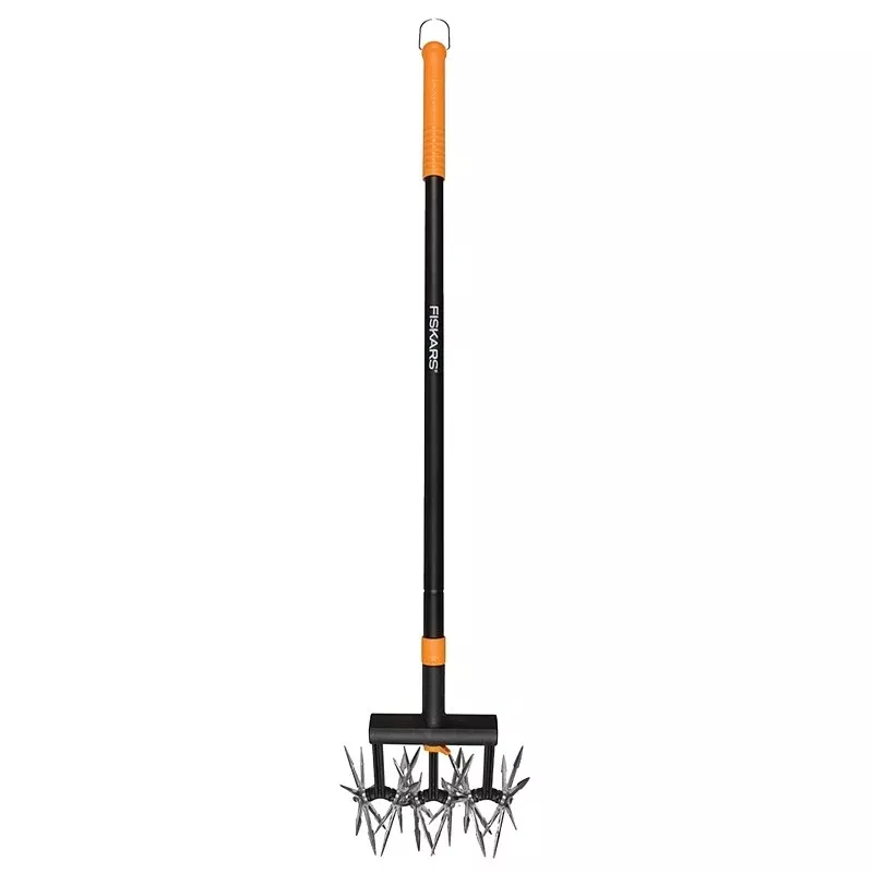 Fiskars 98966935 Cultivator, 40 to 60 in L, Steel Handle