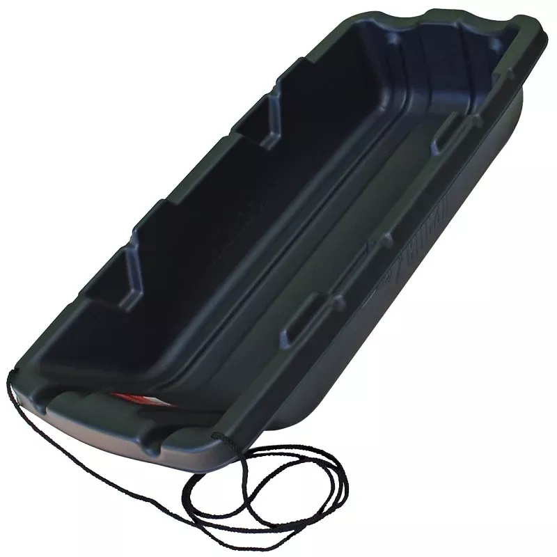 Flexible Flyer 946 Utility Sled, S, HDPE, Black