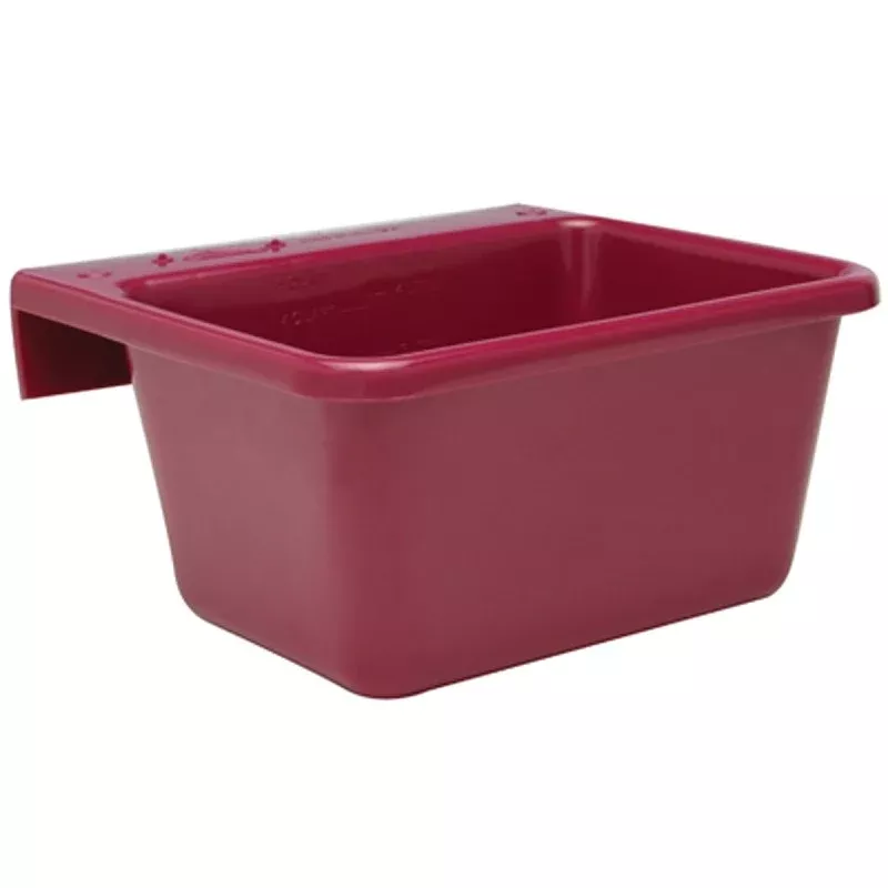 Fortex-Fortiflex 1306602 Pet Feeder, S, 5 qt Volume, Red