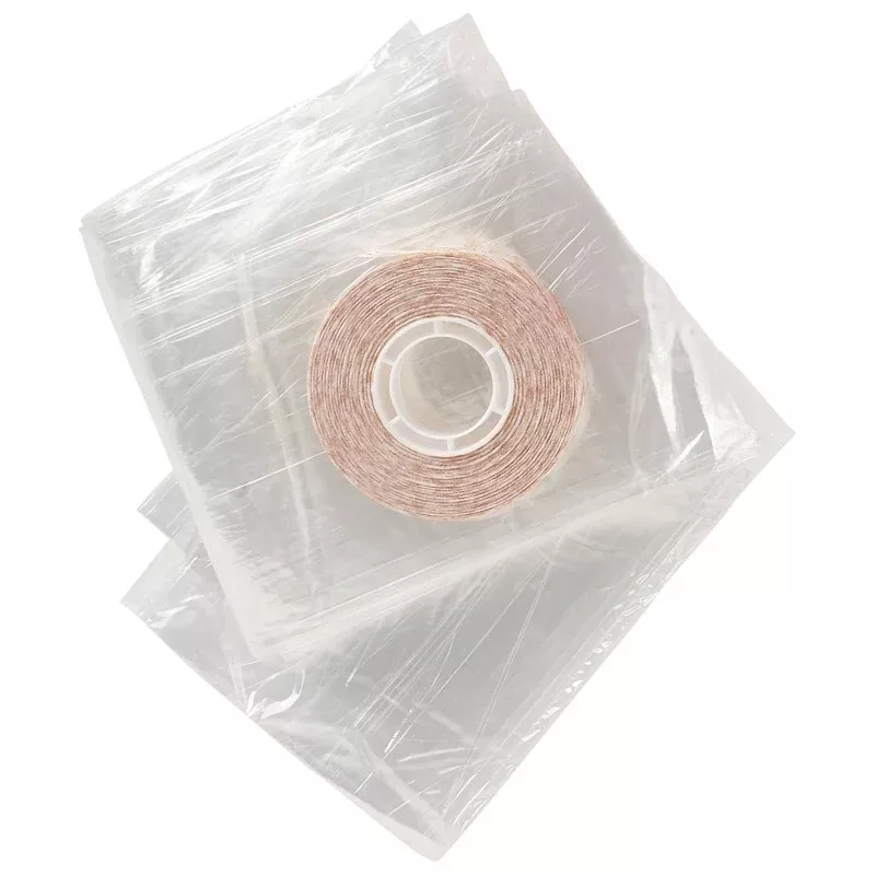Frost King V85M Insulation Kit, 62 in W, 1.5 mil Thick, 210 in L, Polyethylene, Clear
