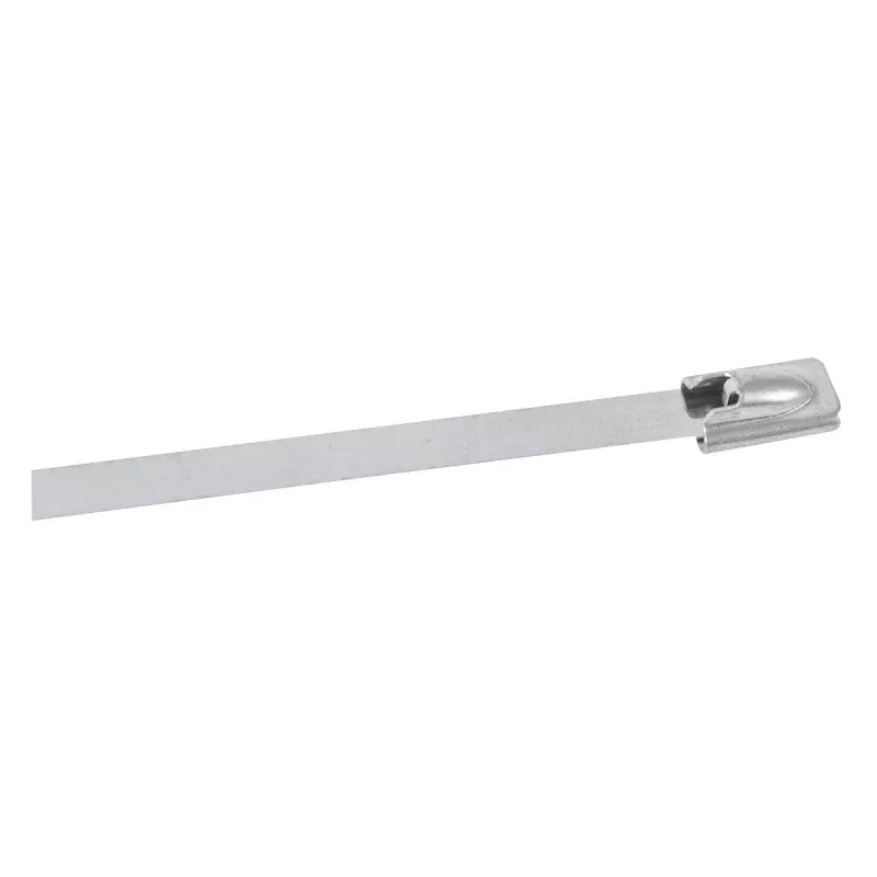 Gardner Bender 45-312SS Cable Tie, 304 Stainless Steel, Silver, 11 in L, 10/PK
