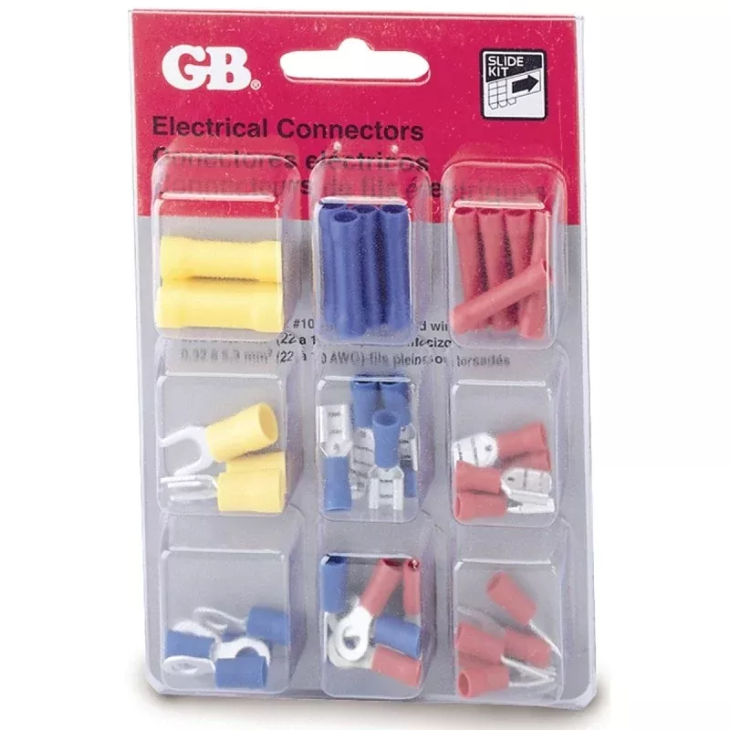 Gardner Bender TK-40 Terminal Kit, 600 V, 22 to 10 AWG Wire, Assorted