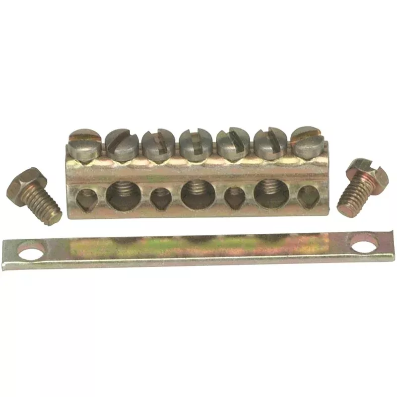 GE TGL1P Ground Bar Kit, 1/2 in L, 7-Terminal