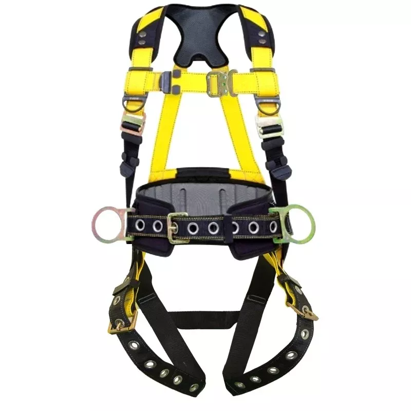 Guardian Fall Protection 37194 Full Body Harness, XL/2XL, 130 to 420 lb, Polyester Webbing