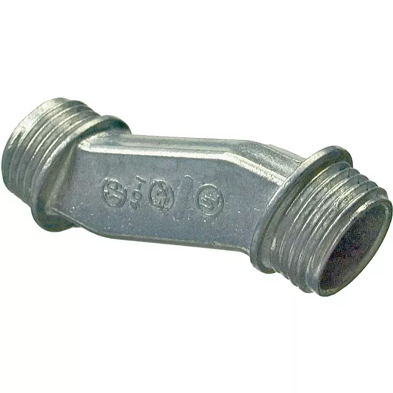Halex 04010 Offset Nipple, 1 in, Zinc