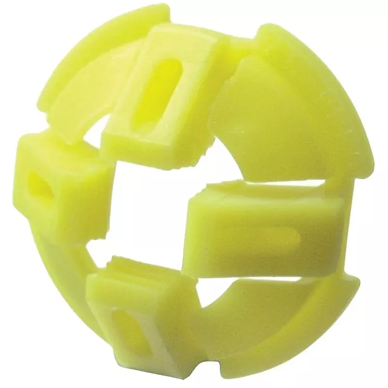 Halex 27519 Cable Connector, 3/8 in, 12-3/8 in L, Nylon, Push-In