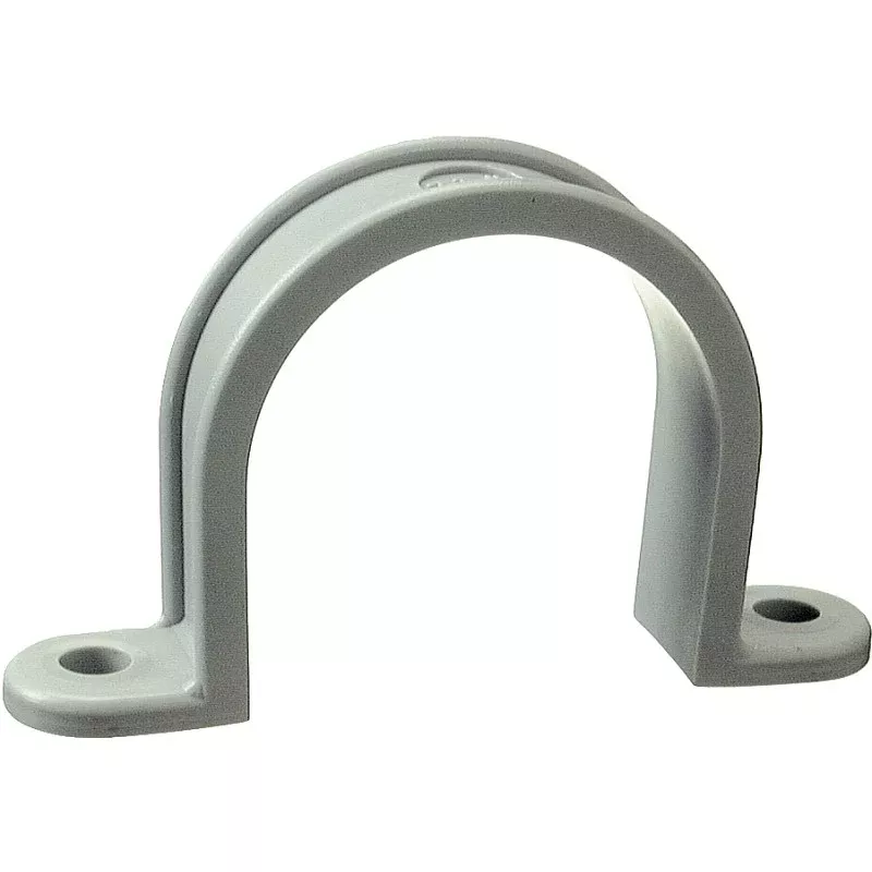 Halex 71205B Conduit Strap, 1/2 in, PVC, Gray