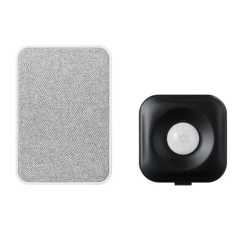Heath Zenith 18000208 Smart Doorbell Motion Sensor, Plastic, Black/White