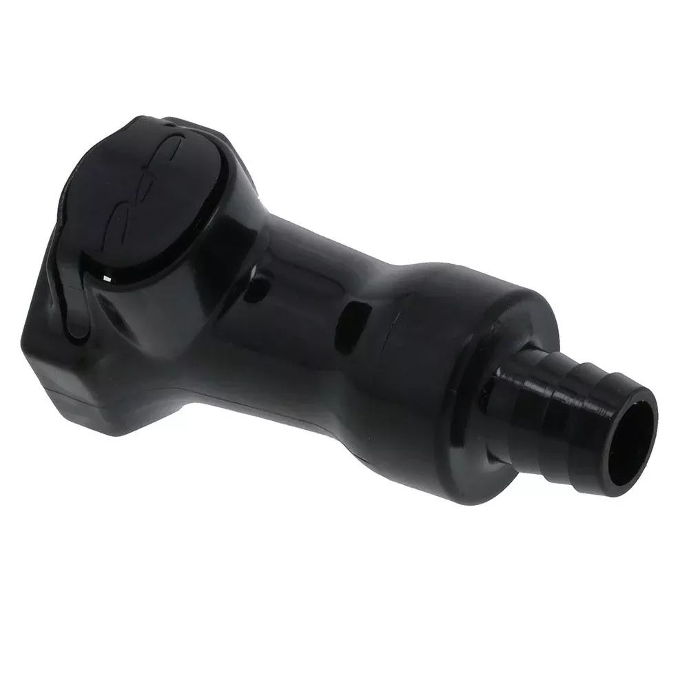 HFCD17857 Valved In-Line Hose Barb Coupling Body 1/2 ID Barb