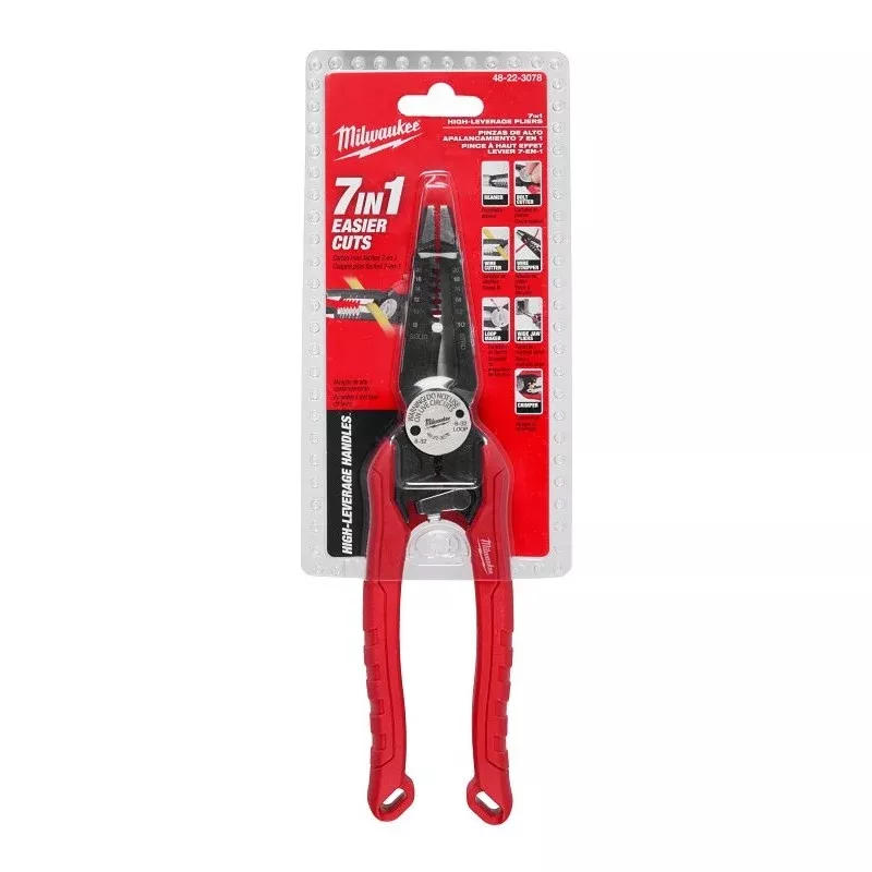 HI-LVRG COMBINATION PLIER 7IN1