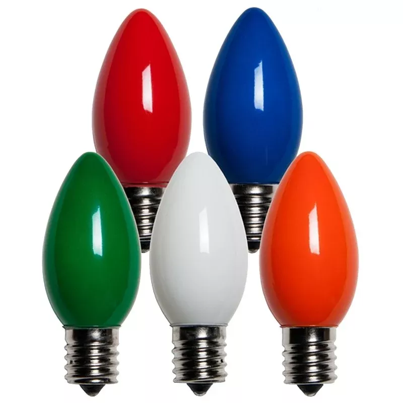 Hometown Holidays 19590 Replacement Bulb, 175 W, Copper Lamp Base, Incandescent Lamp, Multi Light