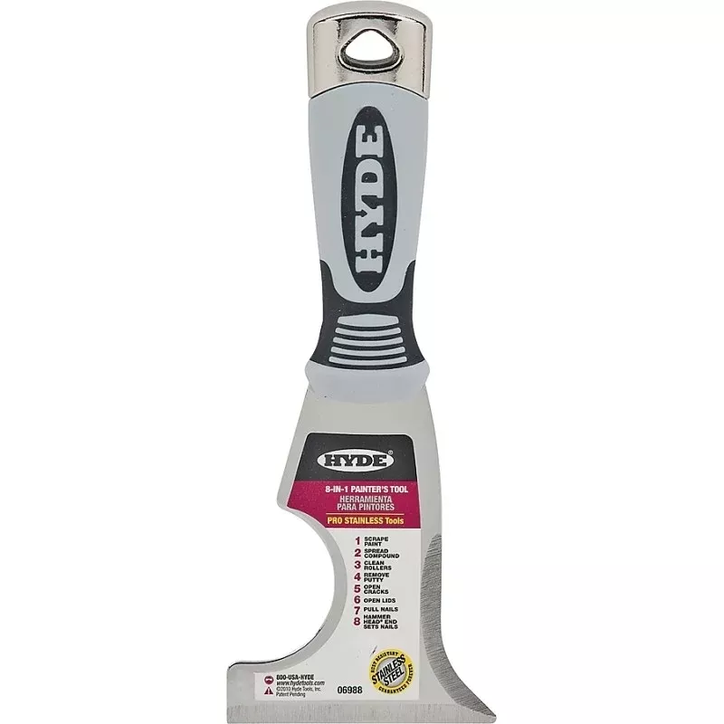 Hyde 06988 Multi-Tool, Stainless Steel, Gray