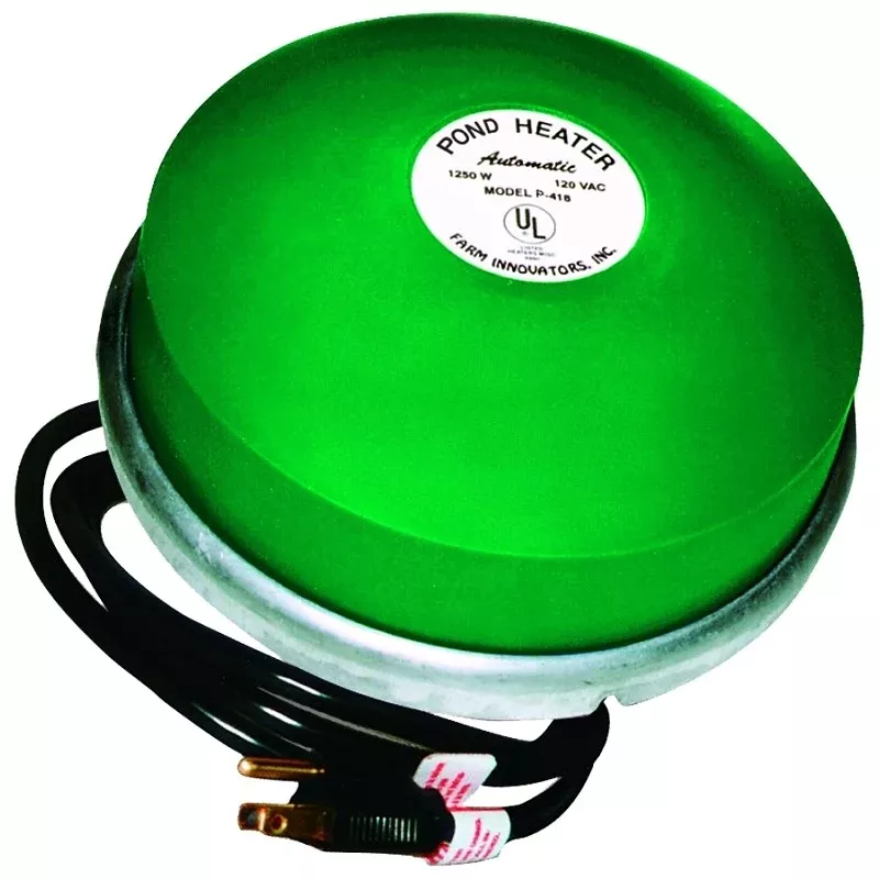 Ice Chaser P-418 Pond De-Icer, 50 to 60 gal Tank, 10 ft L Cord, 1250 W