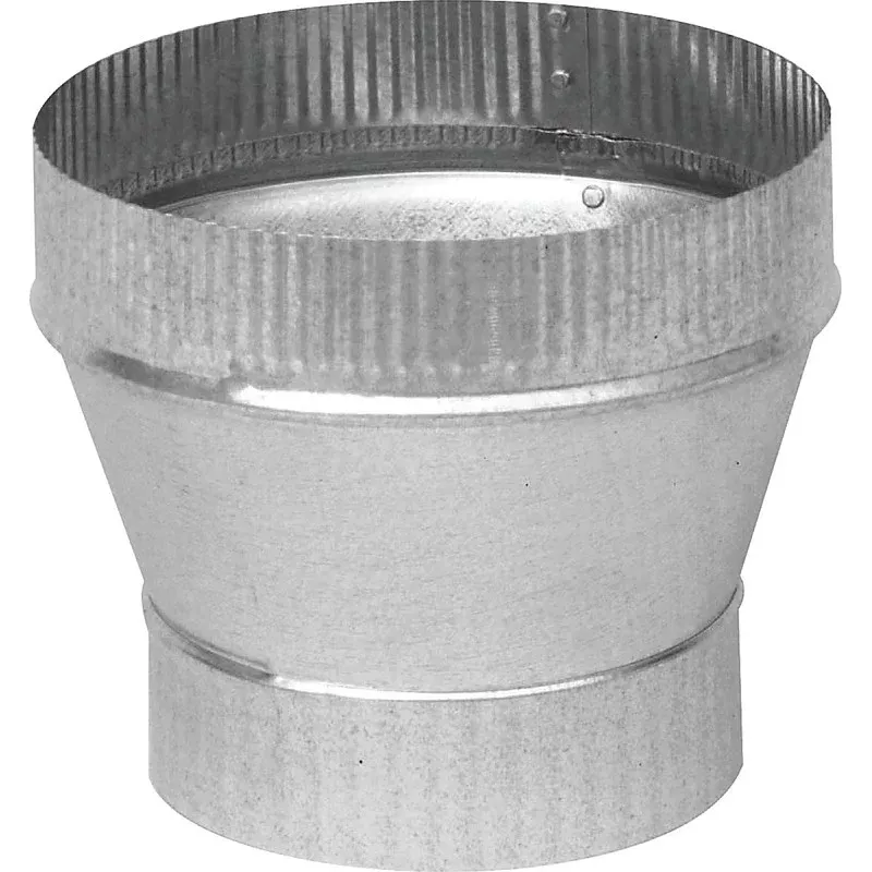 Imperial GV1358 Furnace Short Increaser, 5 to 6 in Connection, 24 Gauge, Galvanized