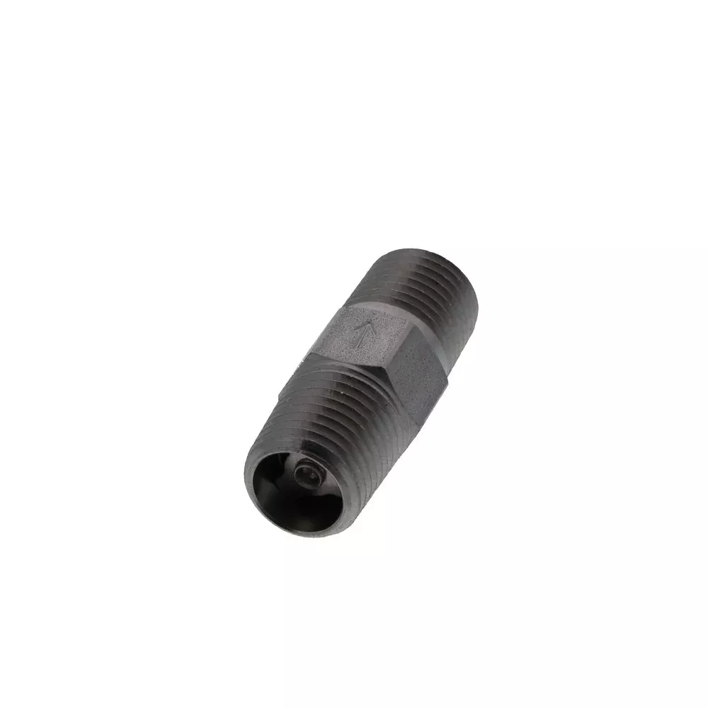 Inline Stainless Steel Check Valve - 1/4" MPT Inlet x 1/4" MPT Outlet