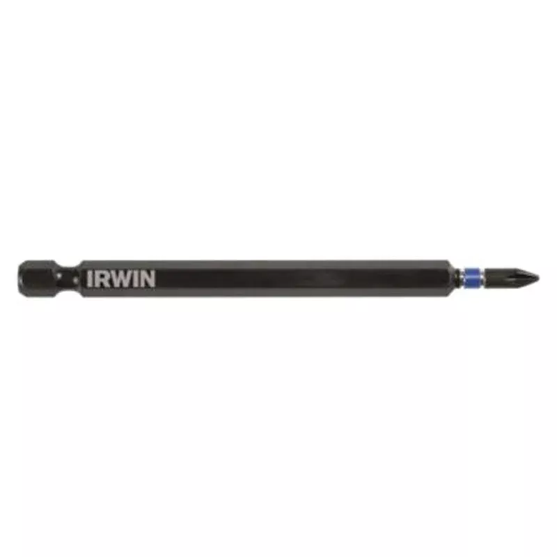 Irwin IWAF31PH12 Impact Insert Bit, #1 Drive, Phillips Drive, 1/4 in Shank, Hex Shank, 1 in L, Steel