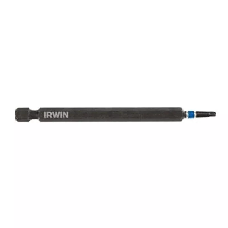 Irwin IWAF33SQ1 Insert Bit, #1 Drive, Square Drive, 1/4 in Shank, Hex Shank, 4 in L, Steel