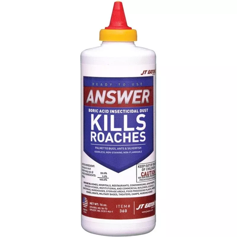 J.T. Eaton Answer 360 Insecticidal Dust, Powder, 16 oz, Bottle