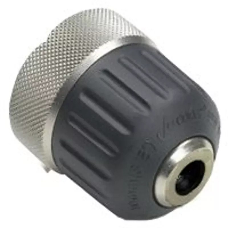 Jacobs Hand-Tite 30354 Series Drill Chuck, For: Variable Speed Corded and Cordless Portable Drills, 3/8 in Chuck, Steel