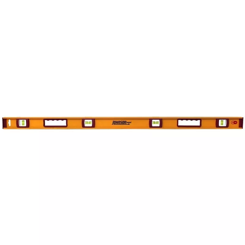 Johnson 1234-4800 I-Beam Level, 48 in L, Magnetic, Aluminum
