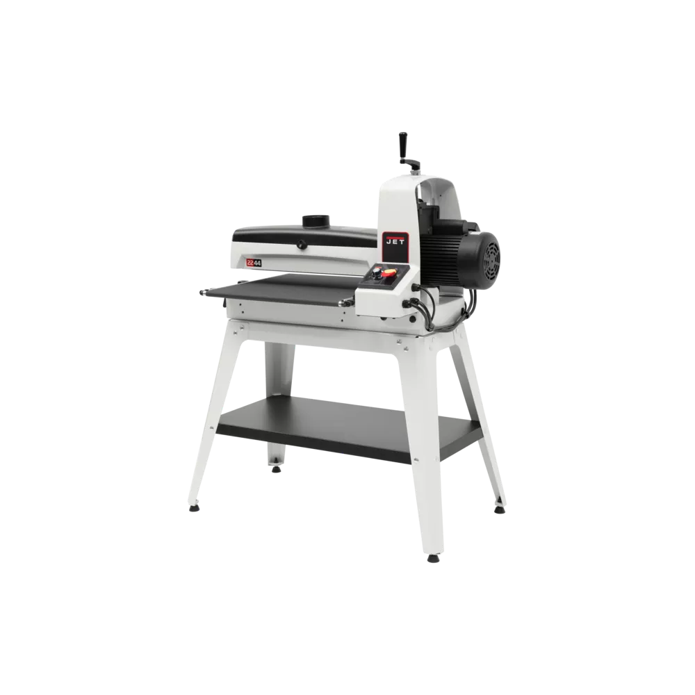 JWDS-2244 Drum Sander w/Open Stand