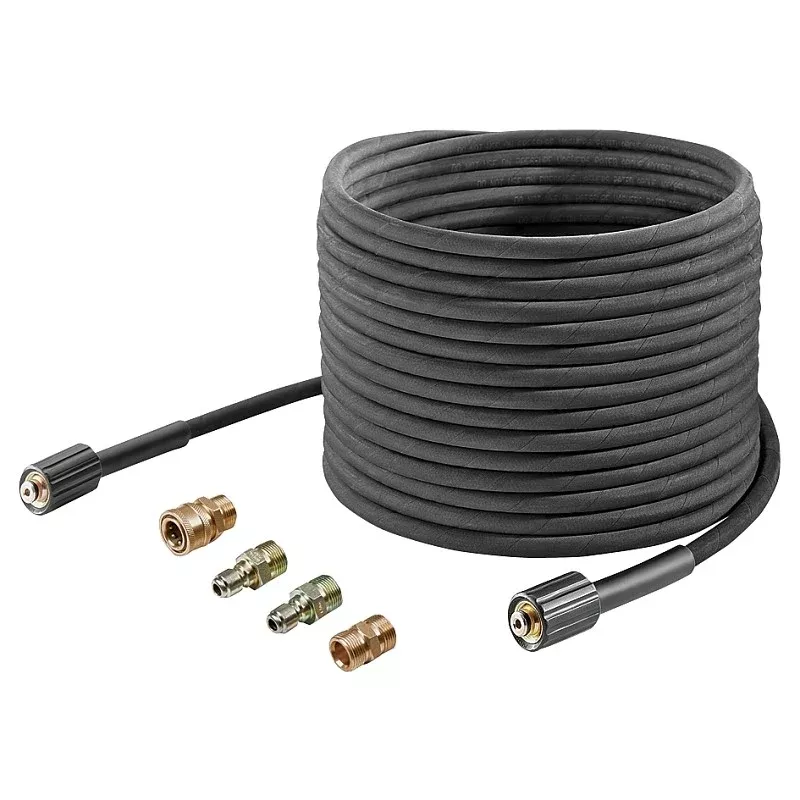 Karcher 9.558-124.0 Pressure Washer Hose, 50 ft L, M22, Rubber