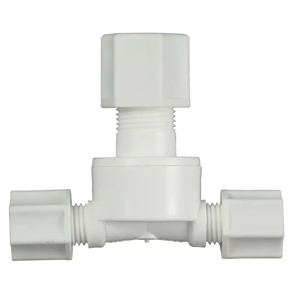 Kinetico 104019 Automatic Shut-Off Valve 3 Way Duckbill JACO 1/4 x 1/4 x 3/8 Branch