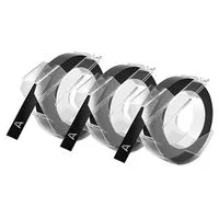 LABELMAKER REFILL TAPE BLACK