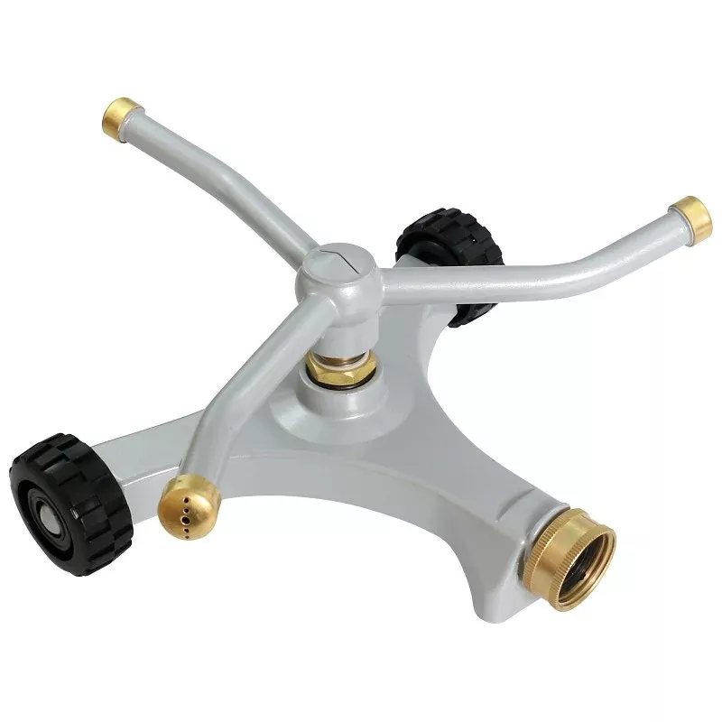 Landscapers Select YM133A Lawn Sprinkler, Female, Round, Zinc