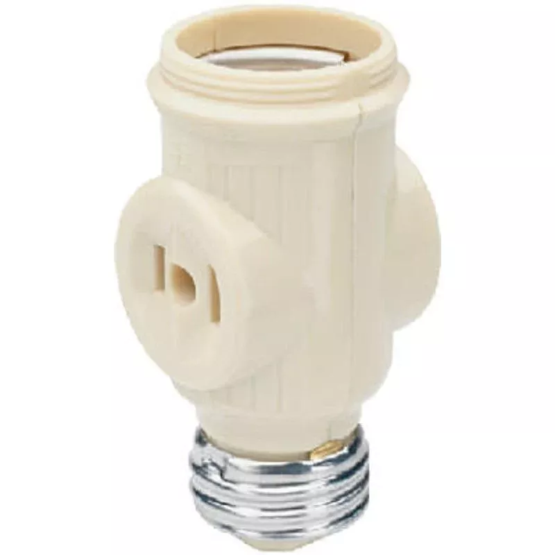 Legrand 1403ICC10 Keyless Lamp Holder, 660 W, Ivory