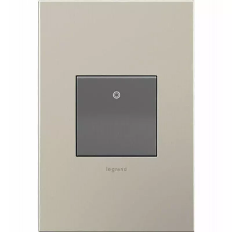 Legrand adorne Series ASPD1532M4 Paddle Switch, 15 A, 120 V, 3-Way, Back Wire Terminal