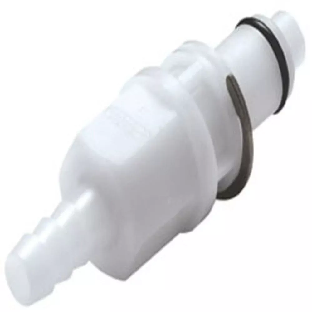LMD22004 Multi-Mount Valved Hose Barb Coupling Insert 1/4 ID Barb