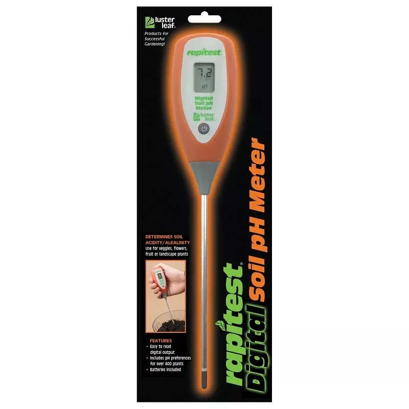 luster leaf 1845-6 Soil pH Meter, Digital Display