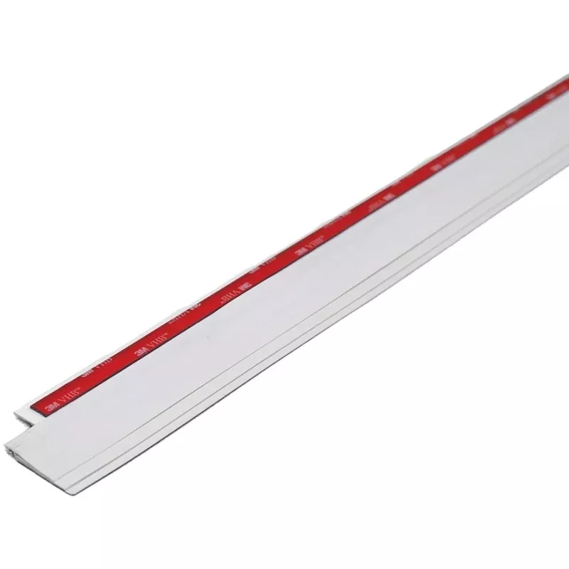 M-D 43302 Cinch Stick, 36 in L, 2 in W, Aluminum Flange, Vinyl Insert