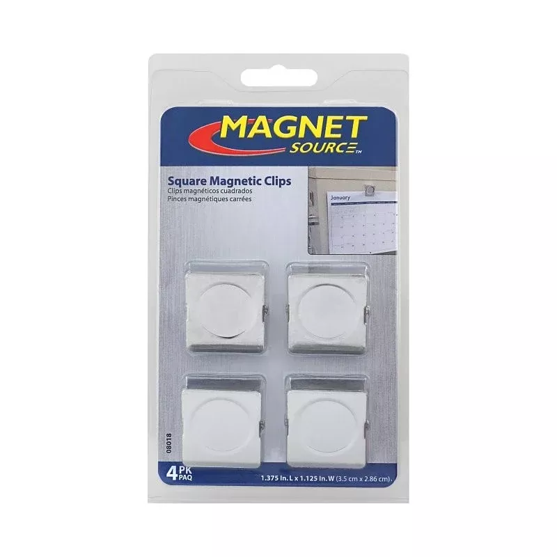 Magnet Source 08018 Small Magnetic Clip, 1-3/8 in L, 1-1/8 in W