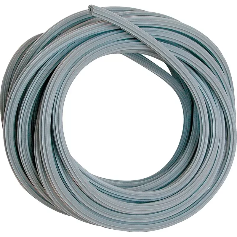 Make-2-Fit P 7649 Screen Retainer Spline, 0.120 in D, 250 ft L, Vinyl, Gray, Round