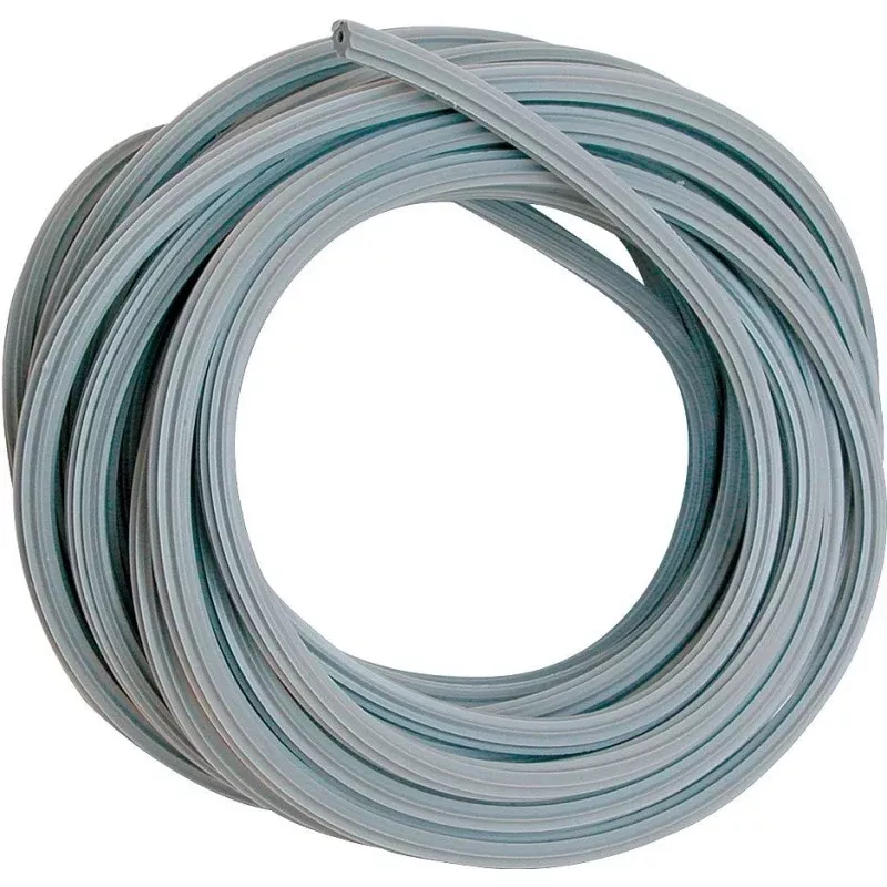 Make-2-Fit P 7705 Screen Retainer Spline, 0.230 in D, 250 ft L, Vinyl, Gray, Round