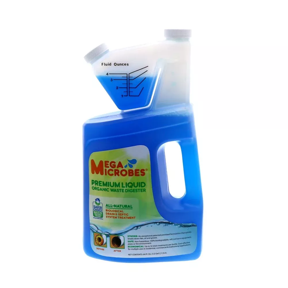 MegaMicrobes MML-64FL Liquid Premium Organic Waste Digester 64oz