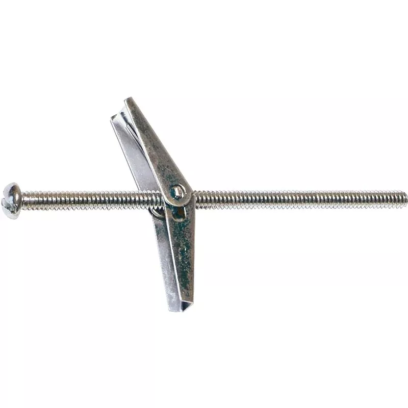 Midwest Fastener 04085 Toggle Bolt with Wing, 2 in L, Zinc