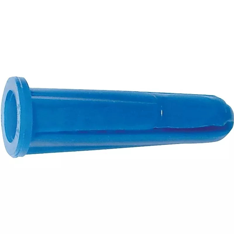 Midwest Fastener 04287 Conical Anchor, #10-12 Thread, 1 in L, Plastic