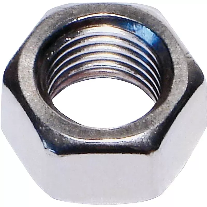 Midwest Fastener 05270 Hex Nut, Coarse Thread, 1/4-20 Thread, Stainless Steel