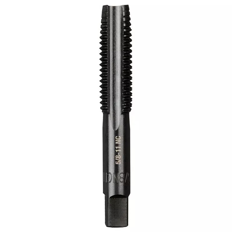 Milwaukee 49-57-5169 Straight Flute Plug Tap, 5/8-11 Thread, Coarse Thread, HCS