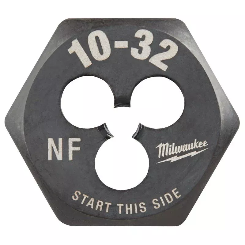 Milwaukee 49-57-5327 Threading Die, 10-32 Thread, Fine Thread, HCS