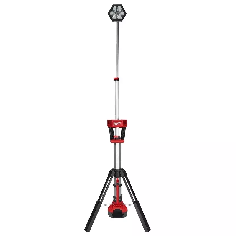 Milwaukee M18 ROCKET 2131-20 Dual Power Tower Light, 18 V, Lithium-Ion (Not Included) Battery, 1-Lamp, LED Lamp