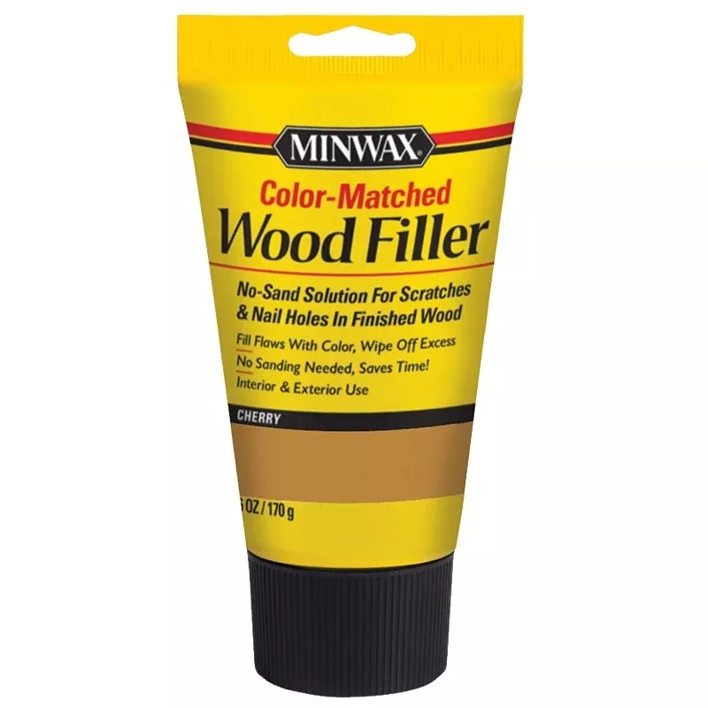 Minwax 448500000 Wood Filler, Solid, Cherry, 6 oz