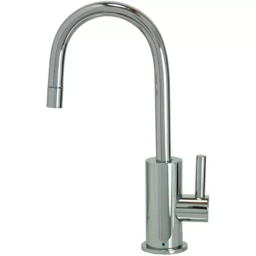 Mountain Plumbing MT1843-NL Contemporary Mini POU Faucet W/ Round Base and Handle